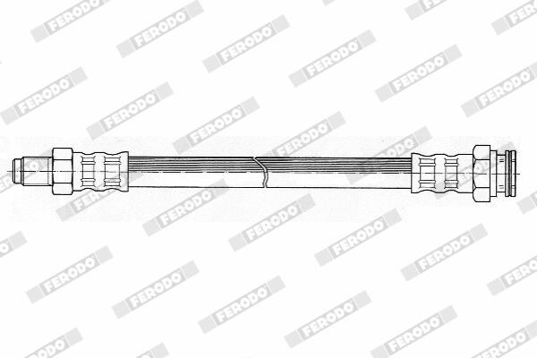 Flessibile del freno FERODO FHY2096