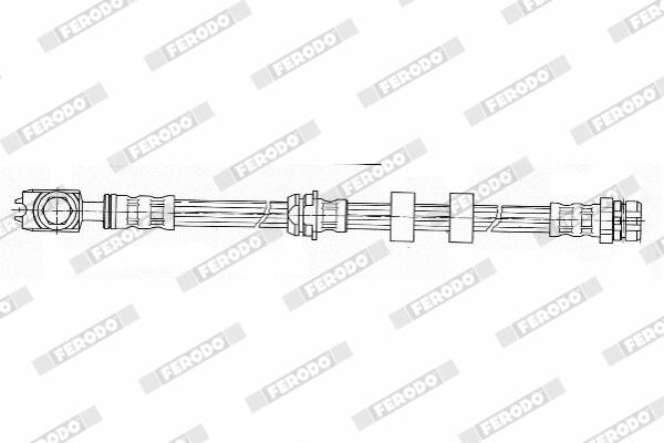 Flessibile del freno FERODO FHY2209