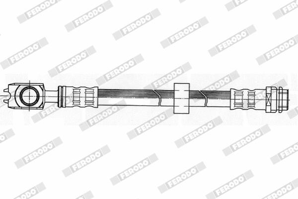 Flessibile del freno FERODO FHY2446