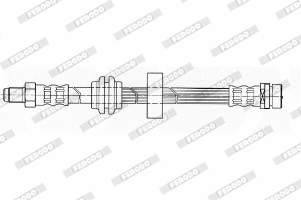 Flessibile del freno FERODO FHY2484