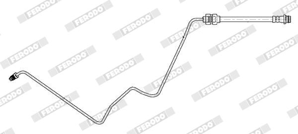 Flessibile del freno FERODO FHY2716