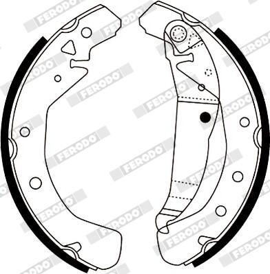 Kit ganasce freno FERODO FSB4153