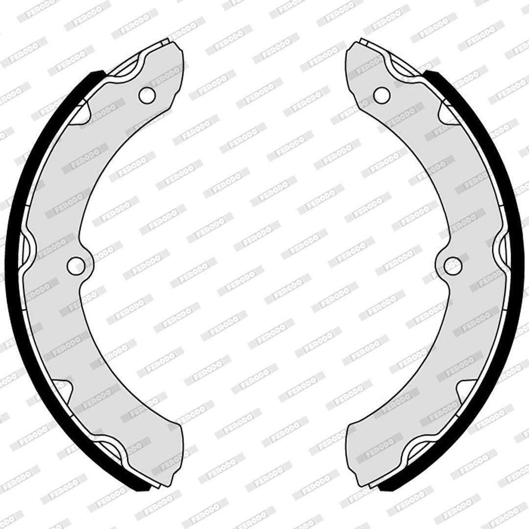 Kit ganasce freno FERODO FSB4158