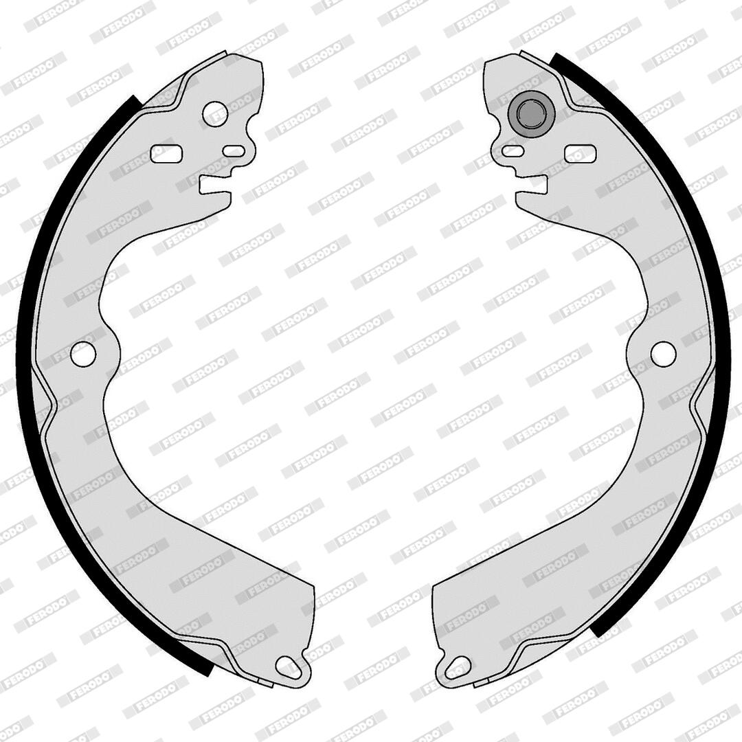 Kit ganasce freno FERODO FSB4163