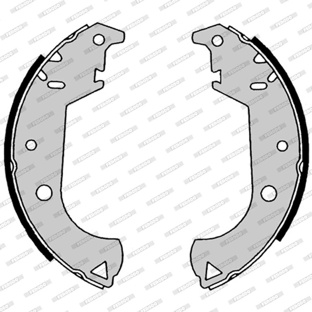 Kit ganasce freno FERODO FSB4187
