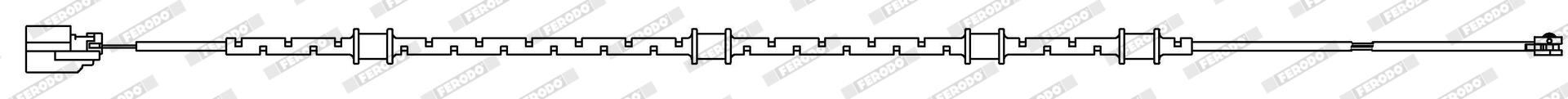 Contatto segnalazione, usura past. freno/mat. d'attrito FERODO FWI399