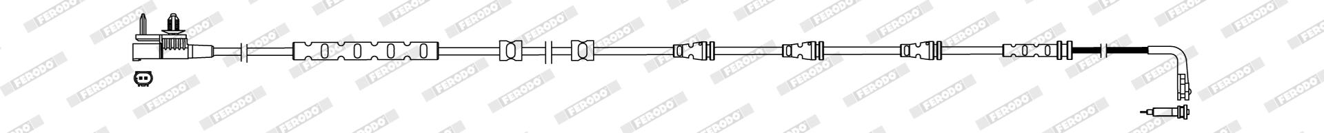 Contatto segnalazione, usura past. freno/mat. d'attrito FERODO FWI501