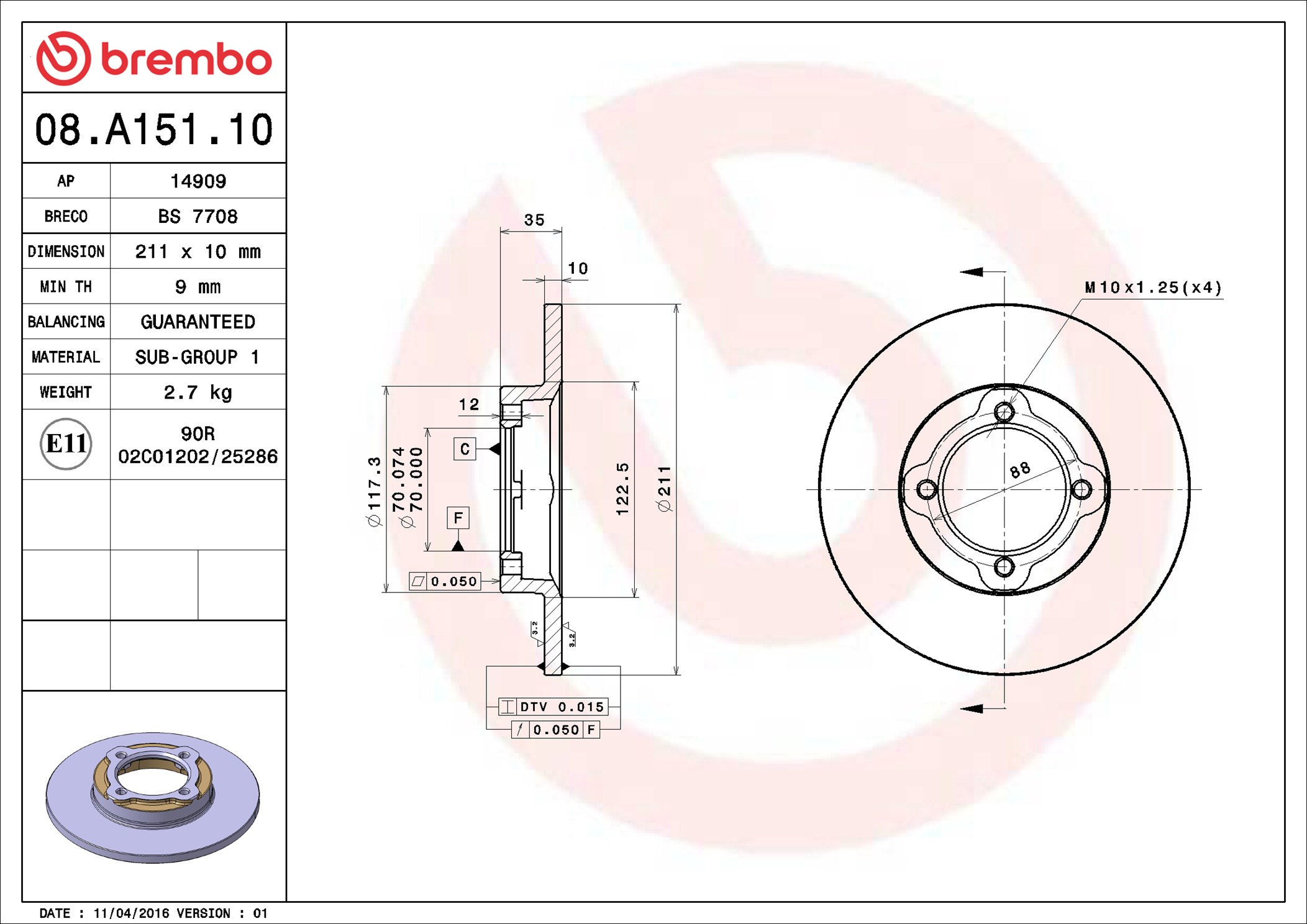 DF ANT. DAIHATSU CUORE II (L80, L81) 0