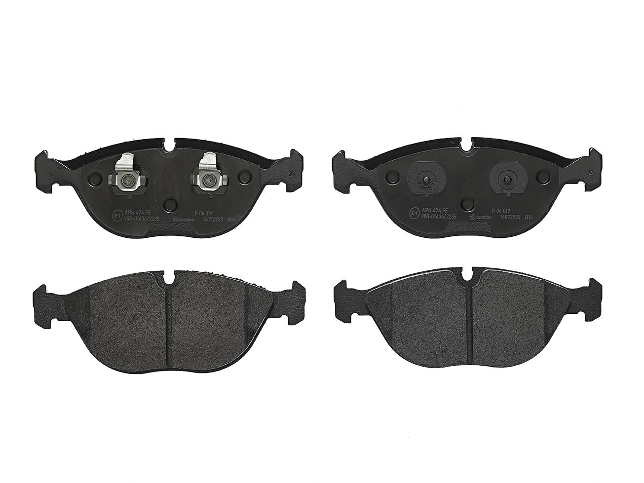 Pastiglie freno BREMBO P06019