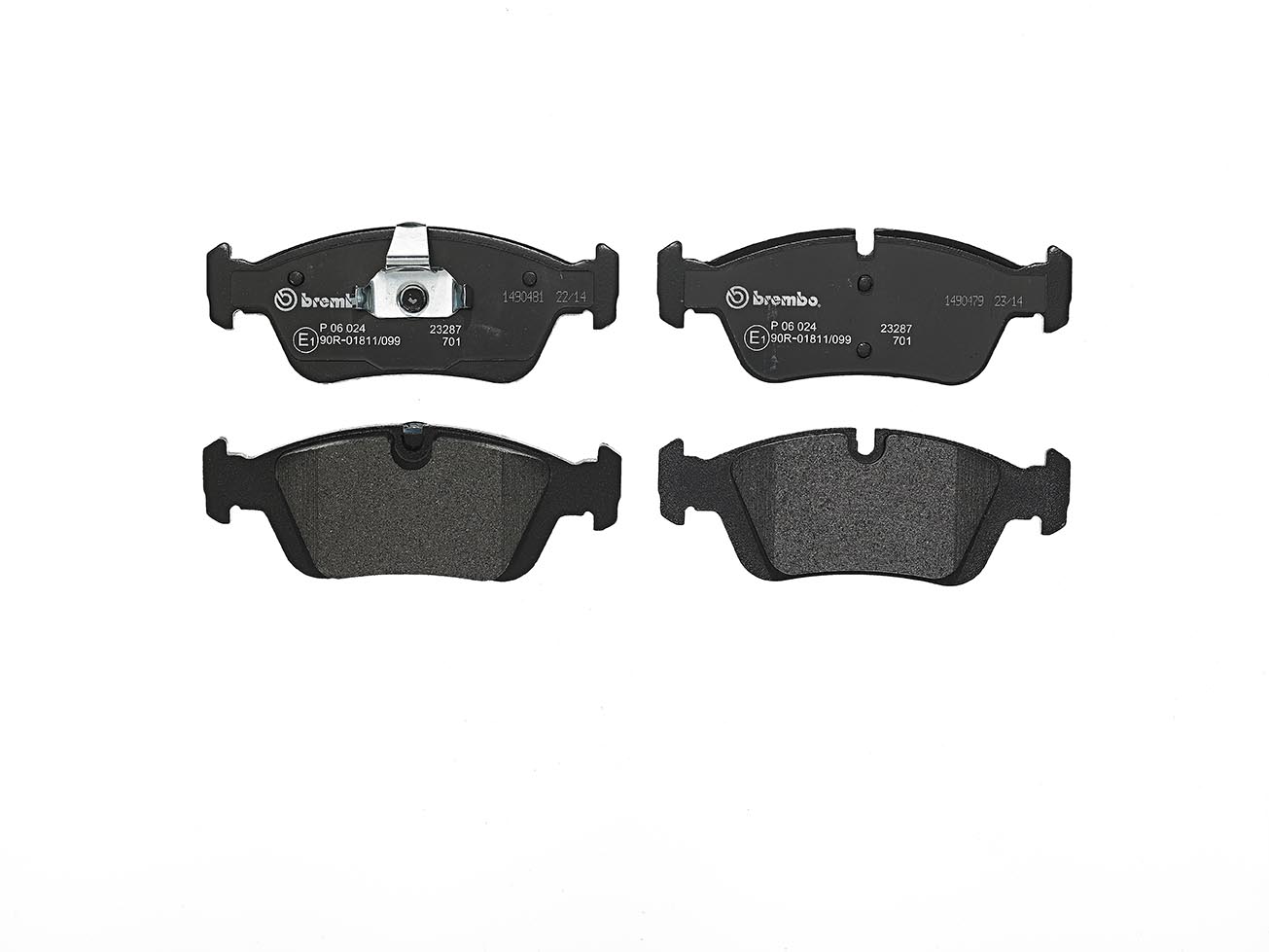 Pastiglie freno BREMBO P06024