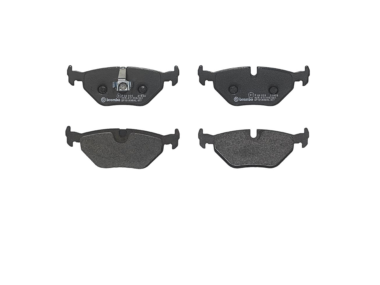 Pastiglie freno BREMBO P06025