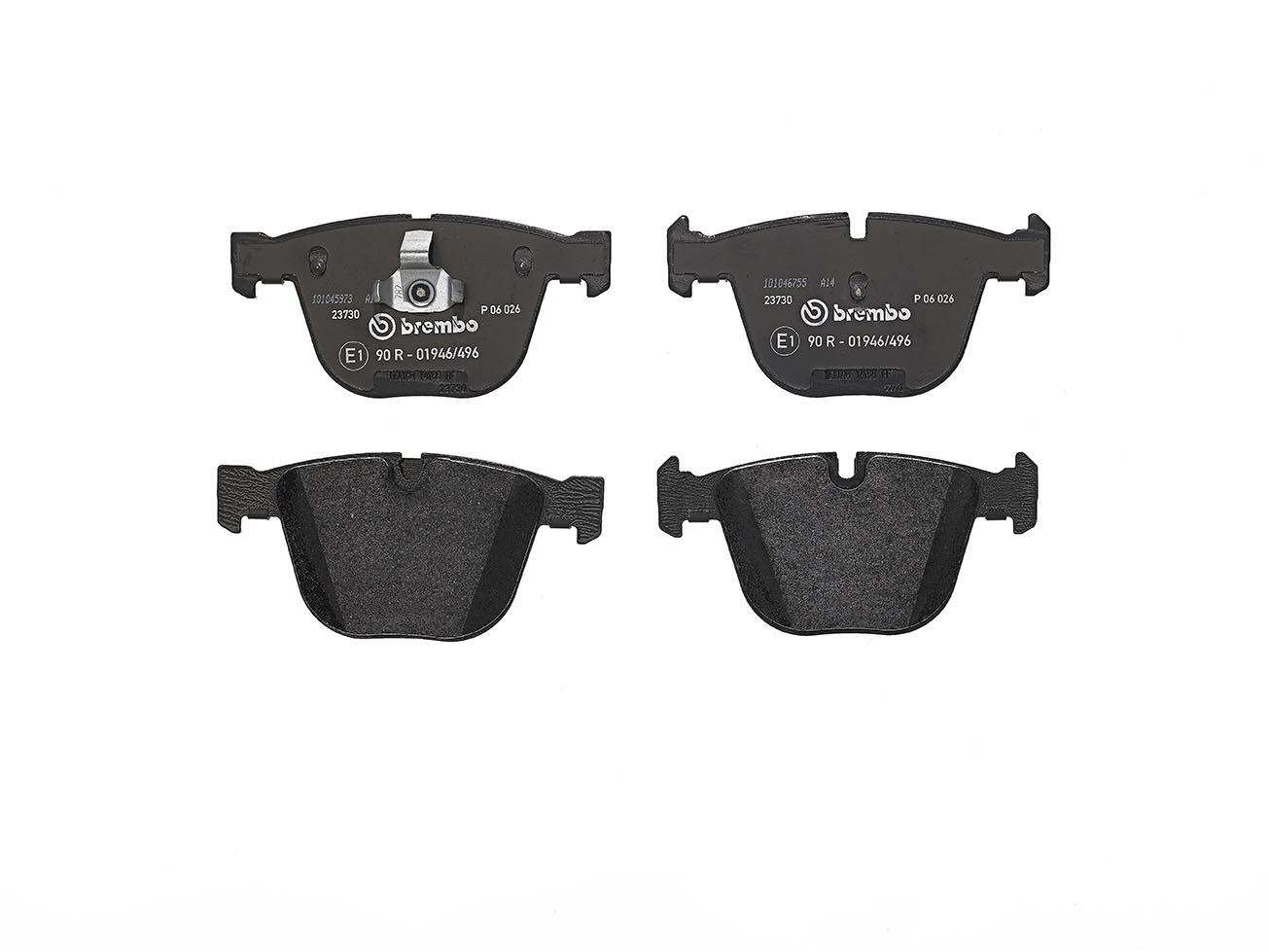 Pastiglie freno BREMBO P06026
