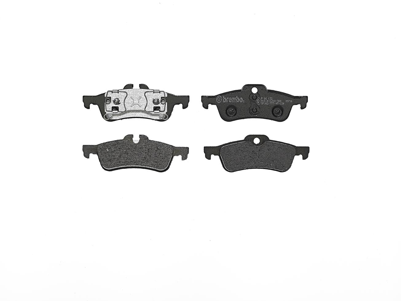 Pastiglie freno BREMBO P06032