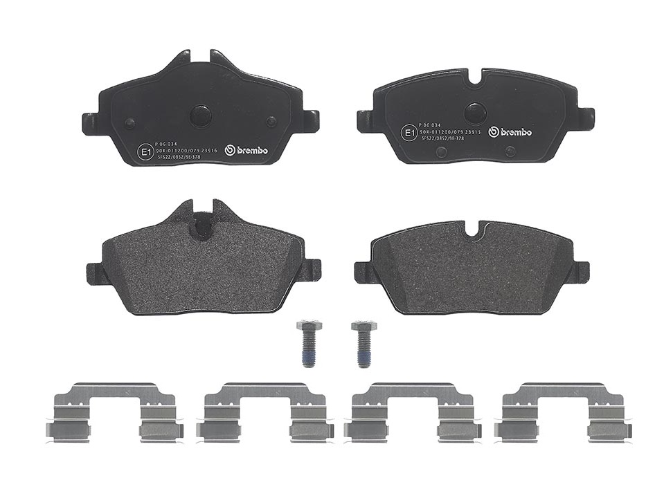 Pastiglie freno BREMBO P06034