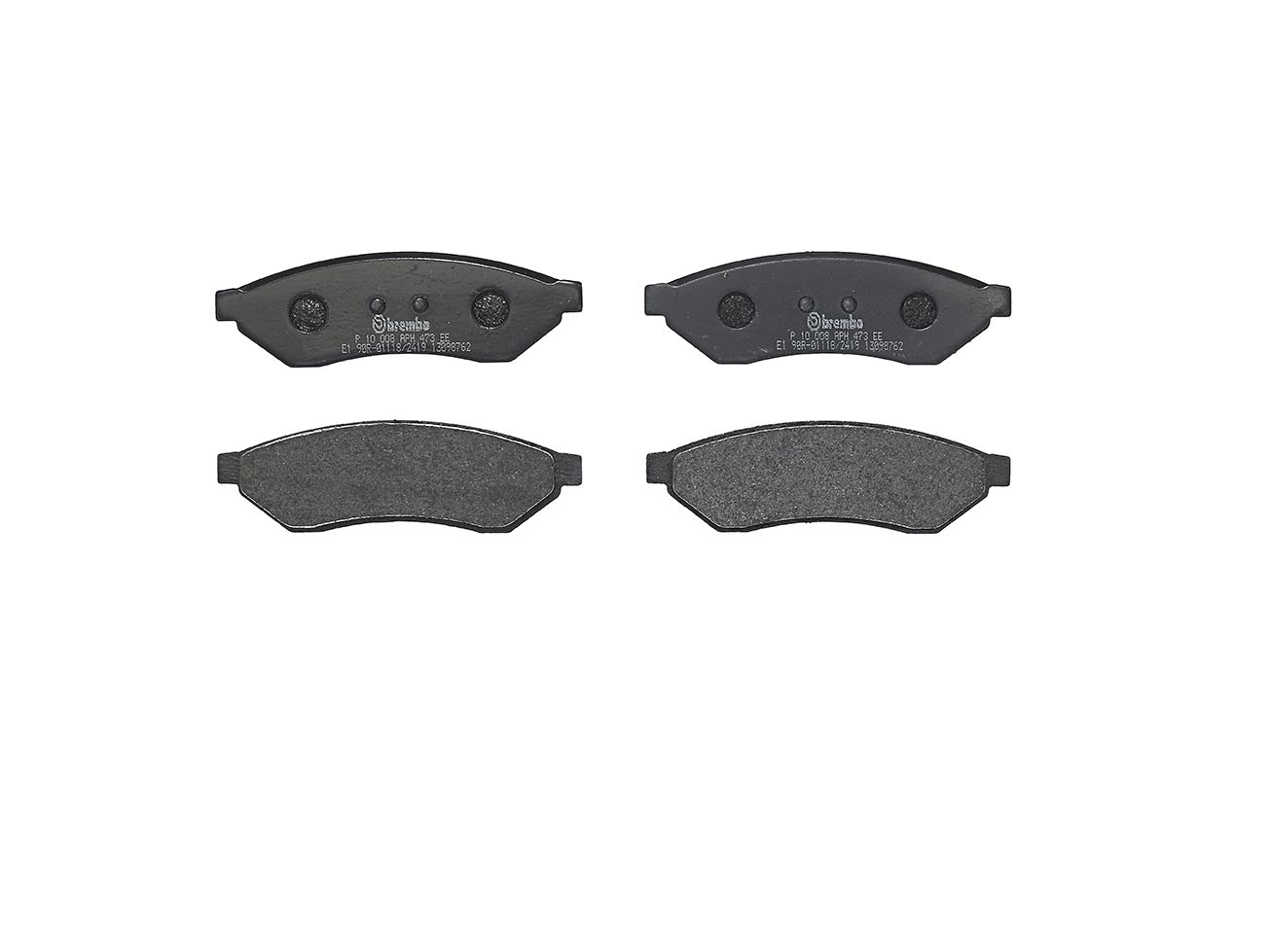 Pastiglie freno BREMBO P10008