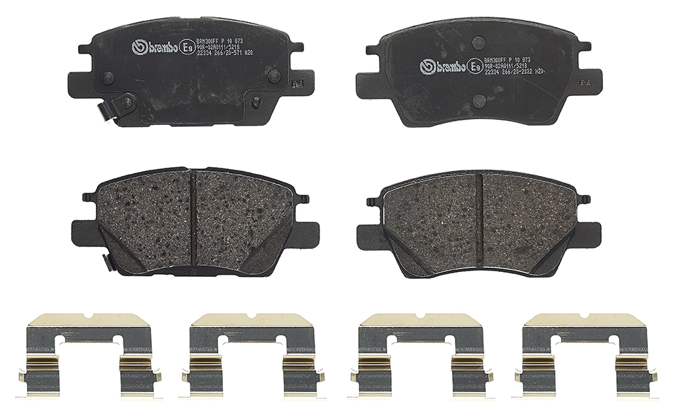 Pastiglie freno BREMBO P10073