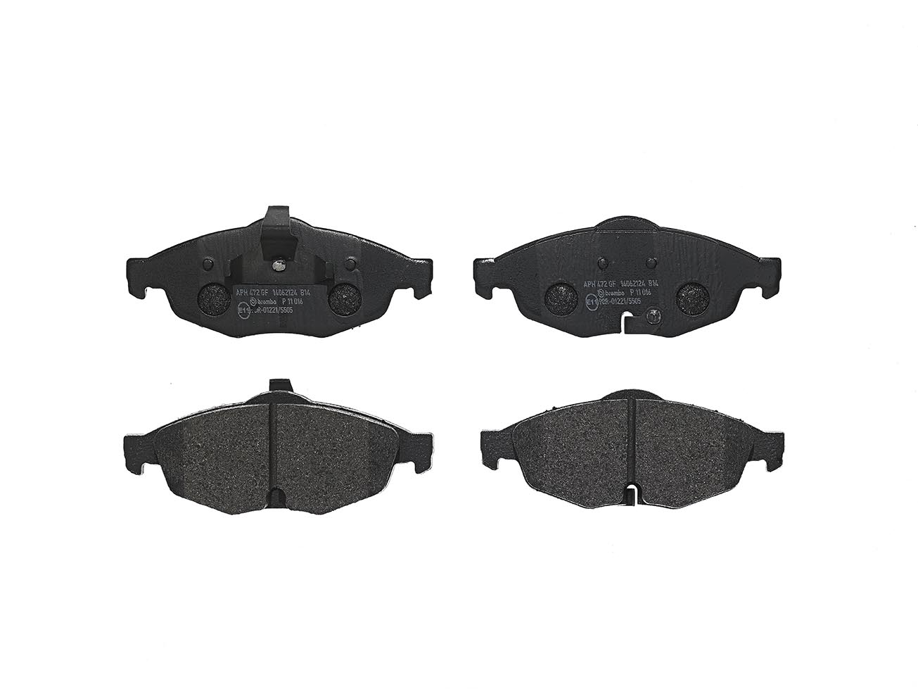 Pastiglie freno BREMBO P11016