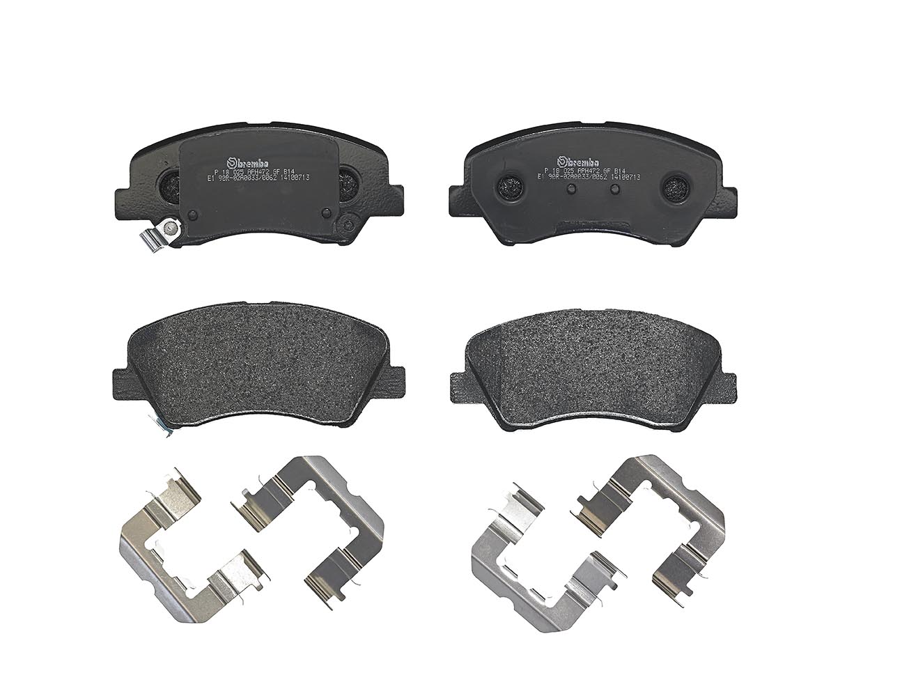 Pastiglie freno BREMBO P18025