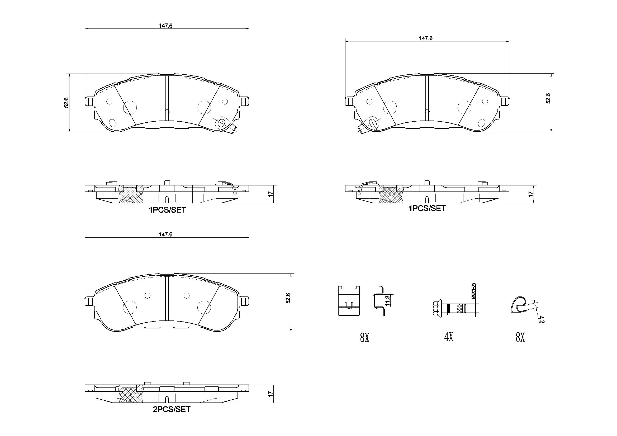 Pastiglie freno BREMBO P24235