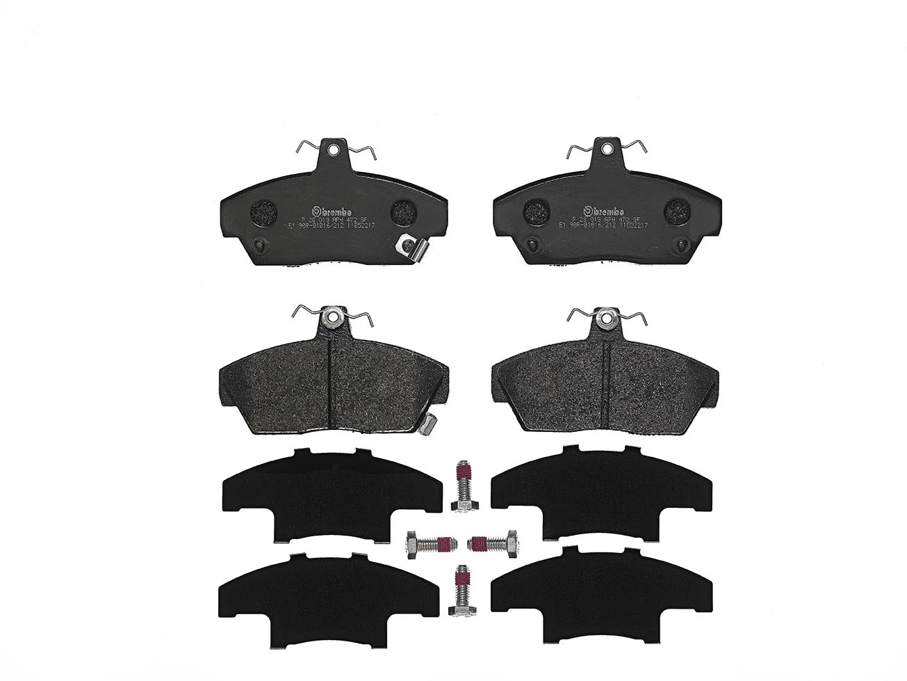 Pastiglie freno BREMBO P28019