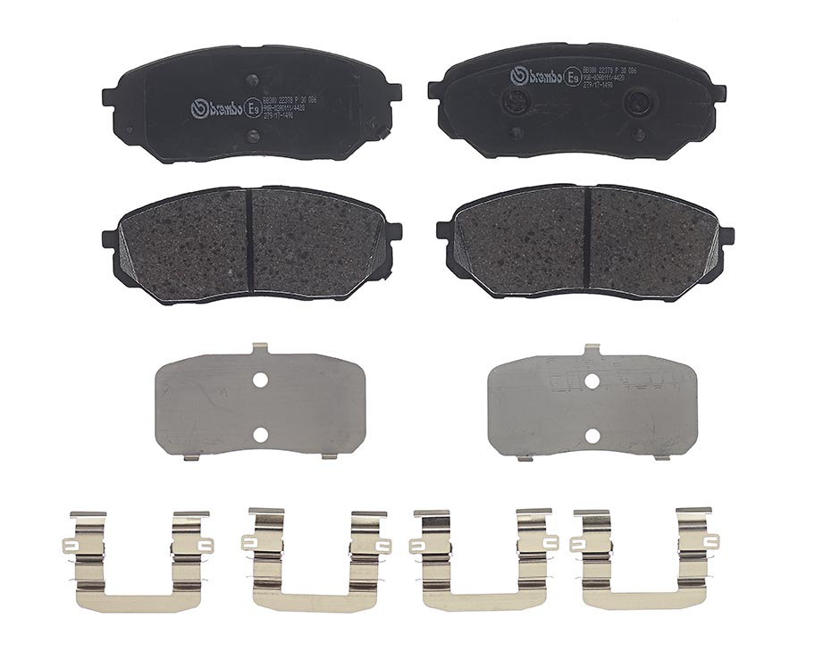 Pastiglie freno BREMBO P30086