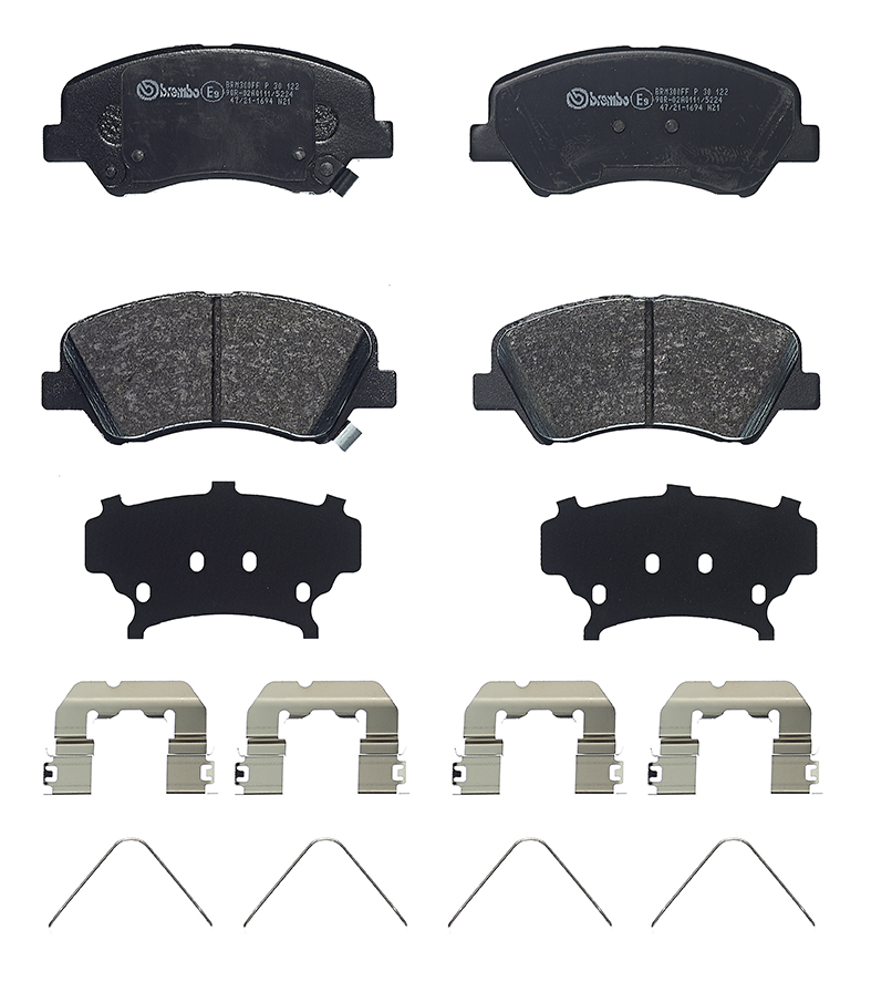 Pastiglie freno BREMBO P30122
