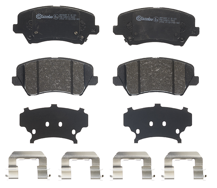 Pastiglie freno BREMBO P30123