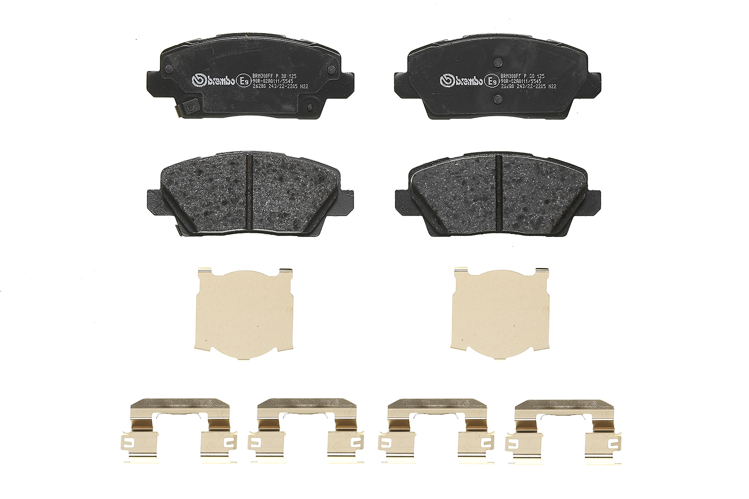 Pastiglie freno BREMBO P30125