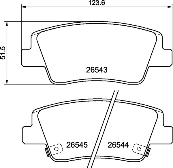 Pastiglie freno BREMBO P30153