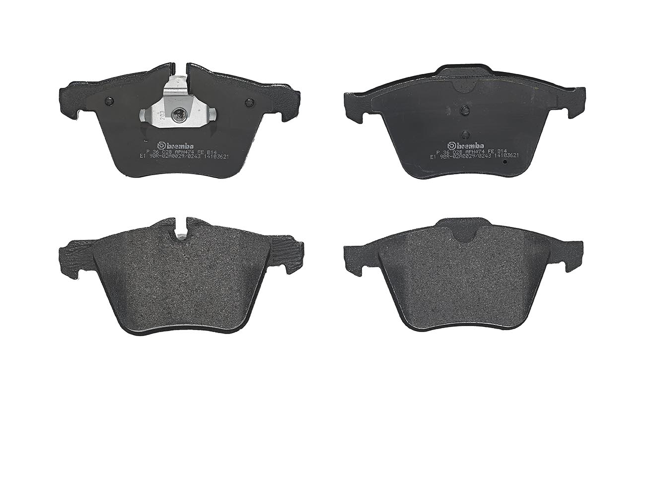 Pastiglie freno BREMBO P36028