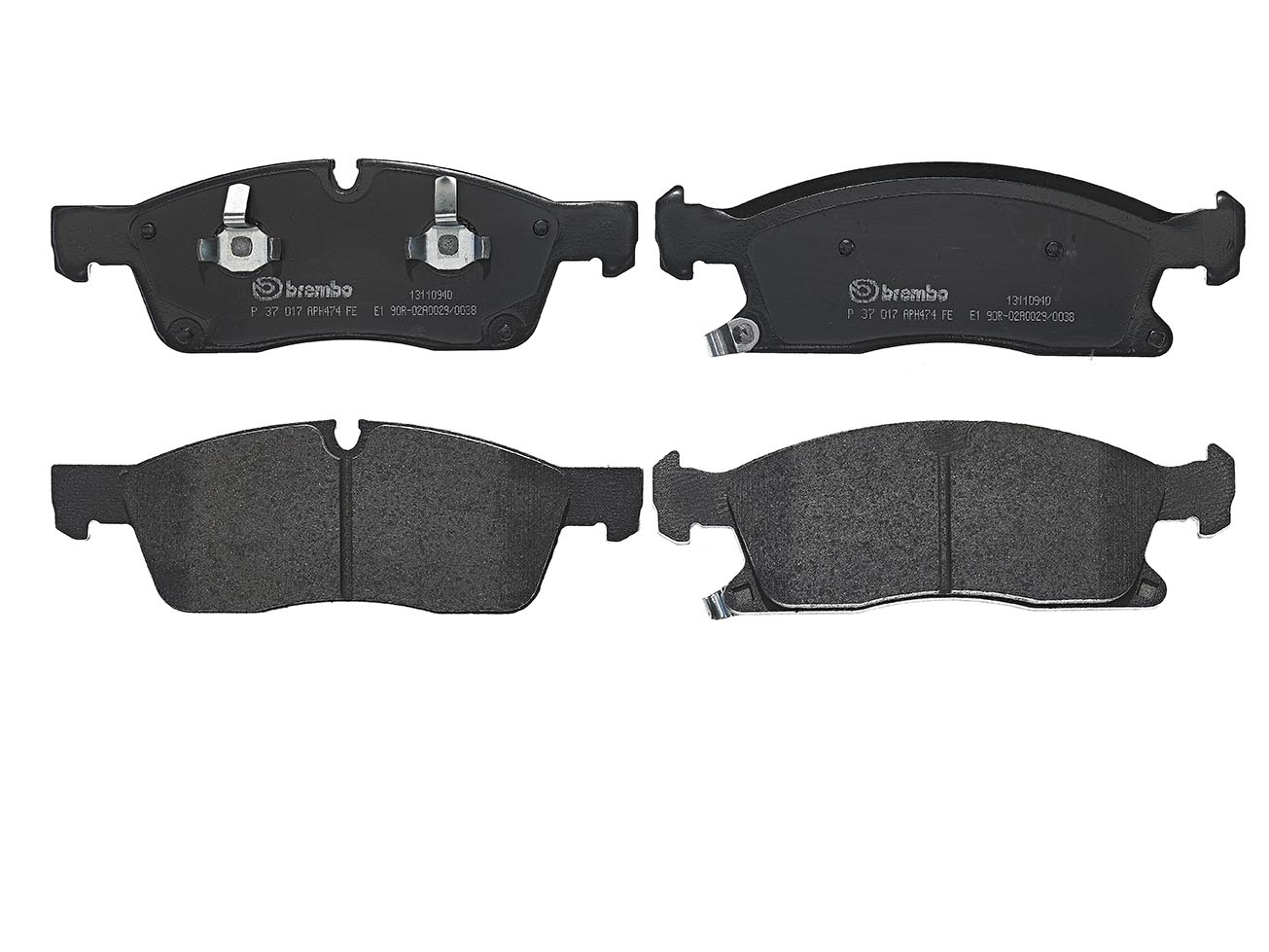 Pastiglie freno BREMBO P37017
