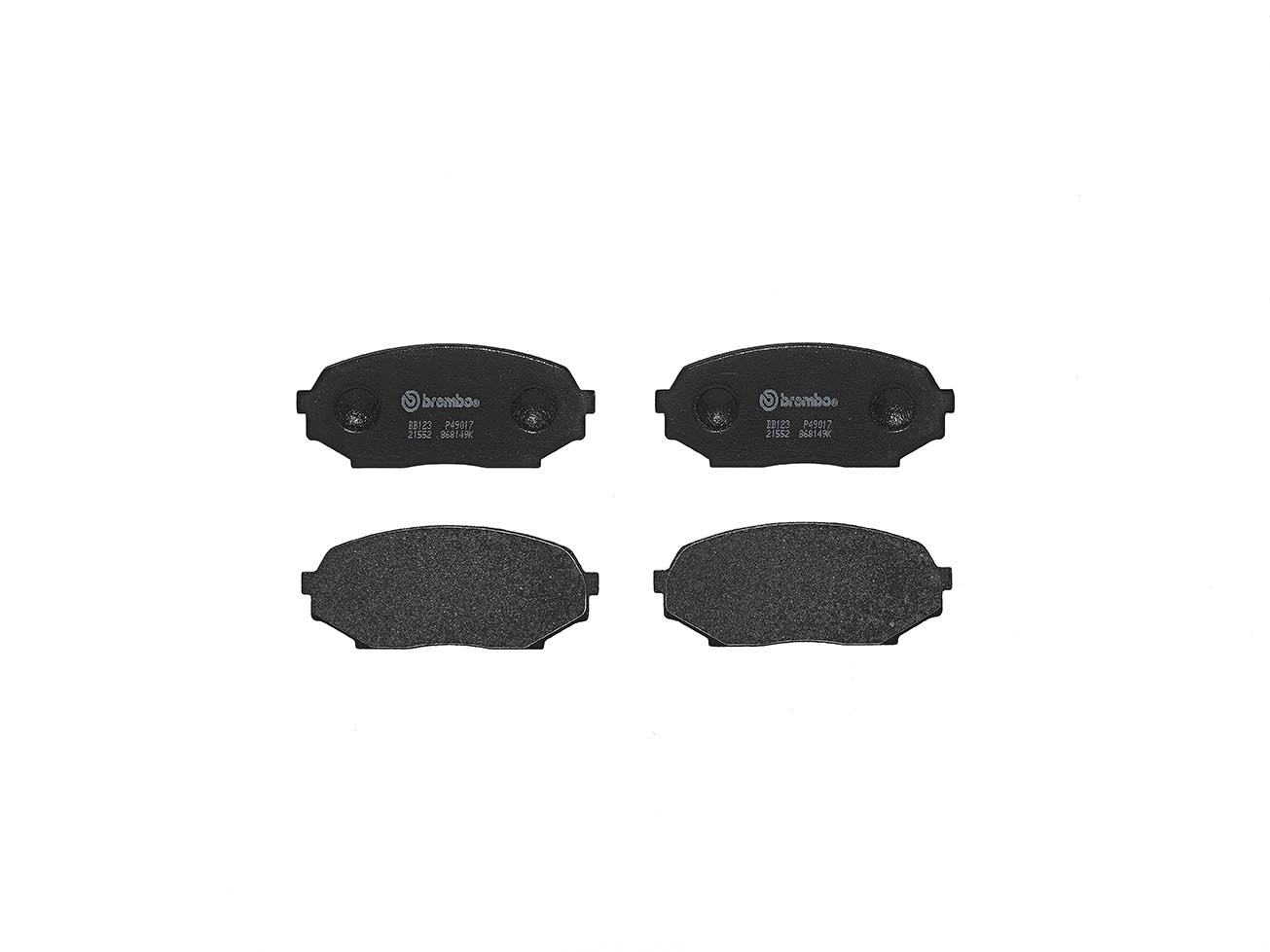 Pastiglie freno BREMBO P49017