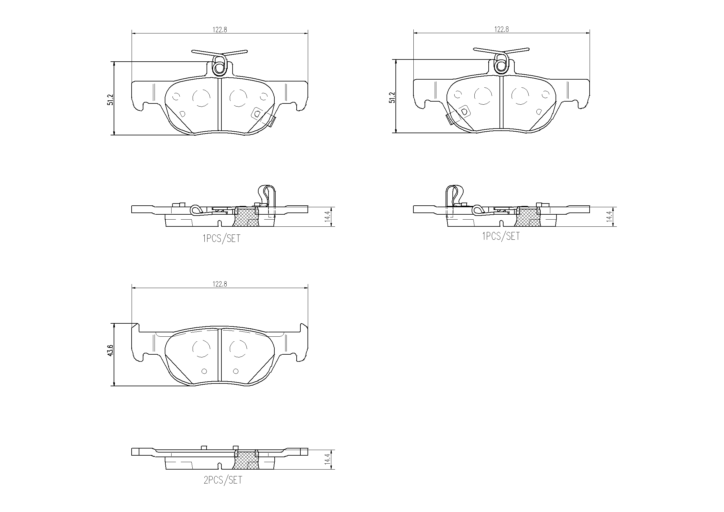 Pastiglie freno BREMBO P49064