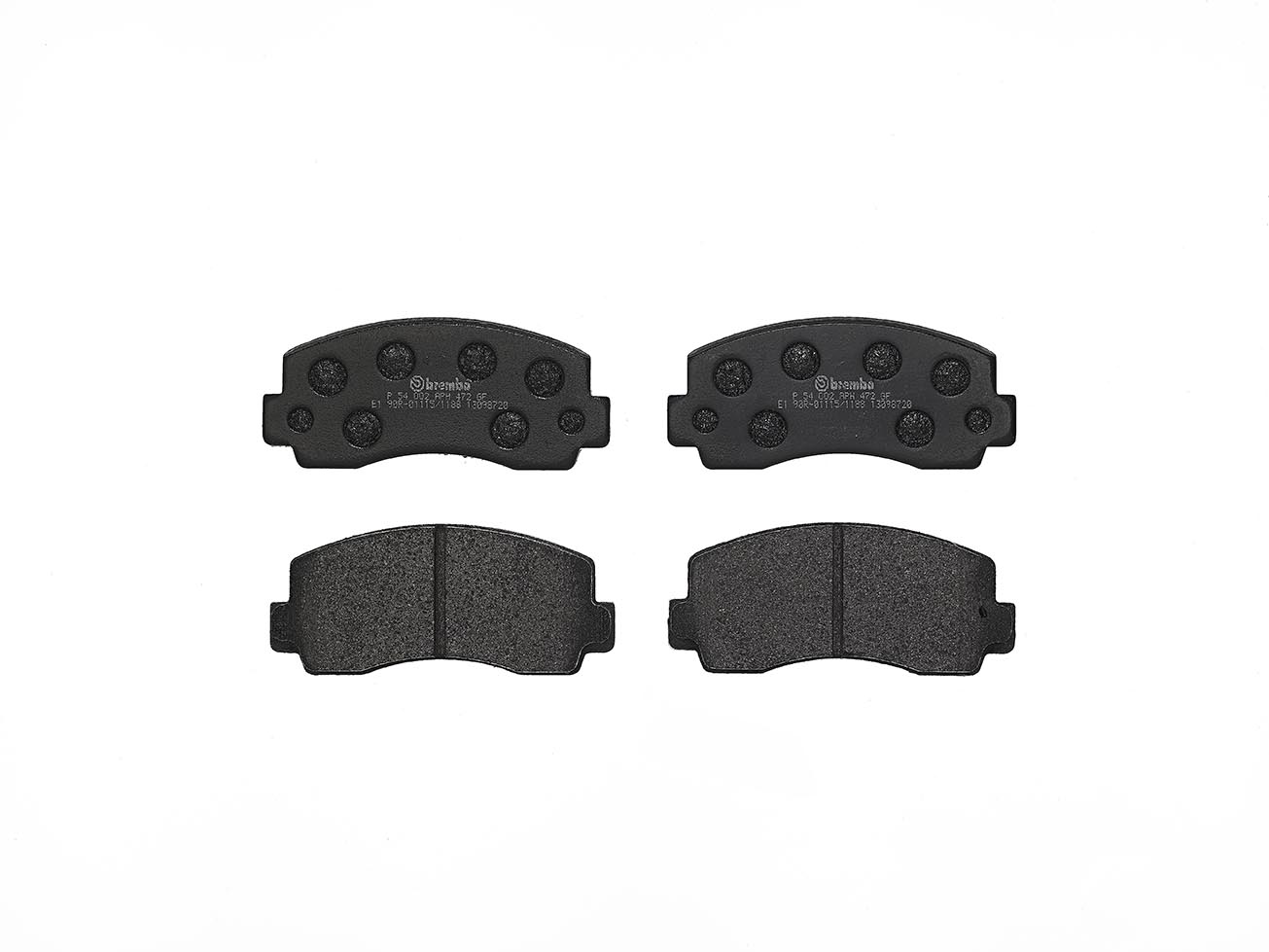 Pastiglie freno BREMBO P54002