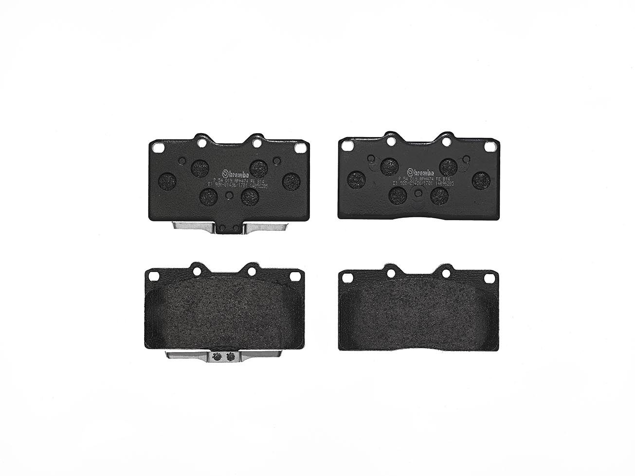 Pastiglie freno BREMBO P54019
