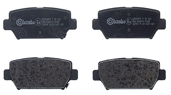 Pastiglie freno BREMBO P54062