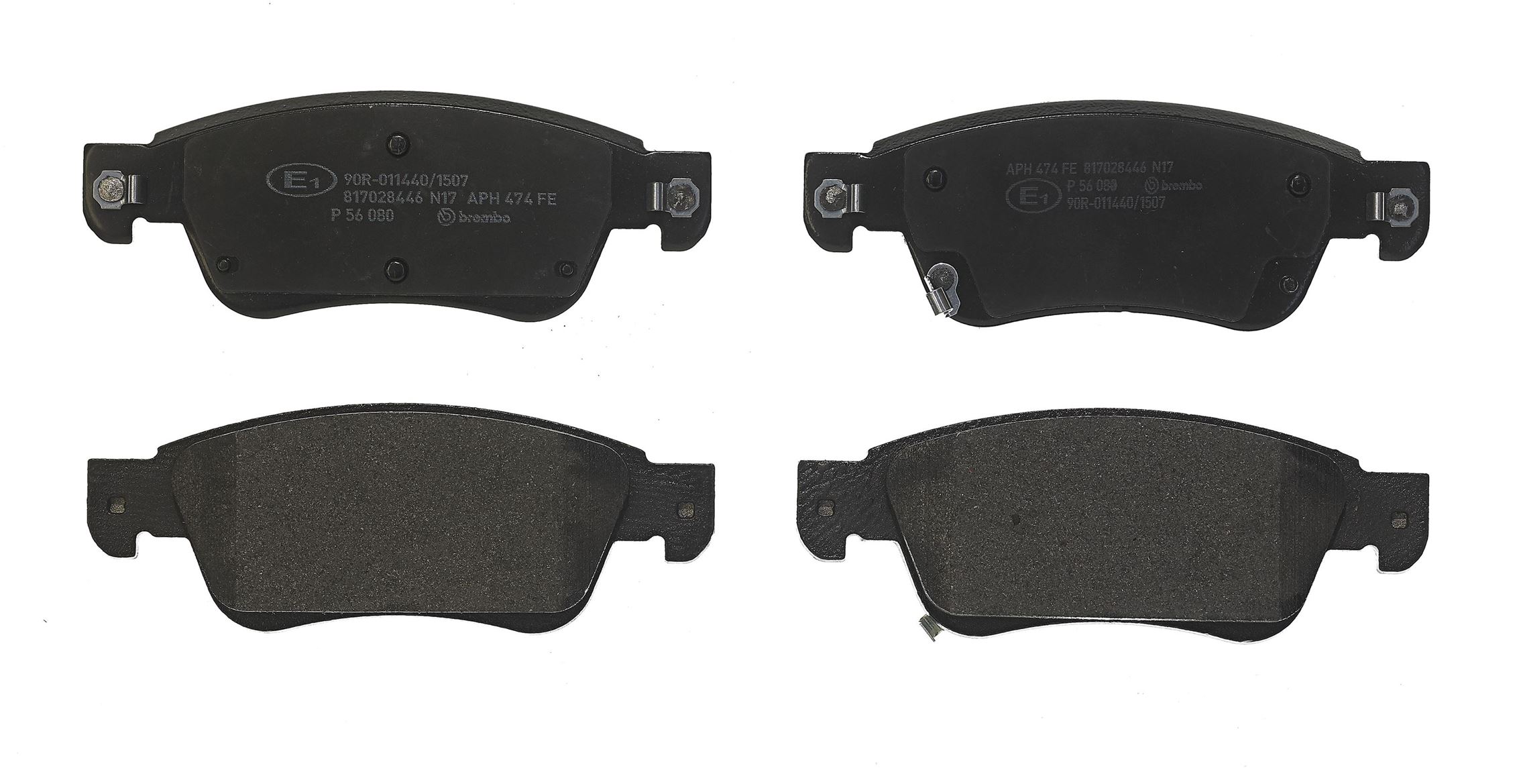 Pastiglie freno BREMBO P56080