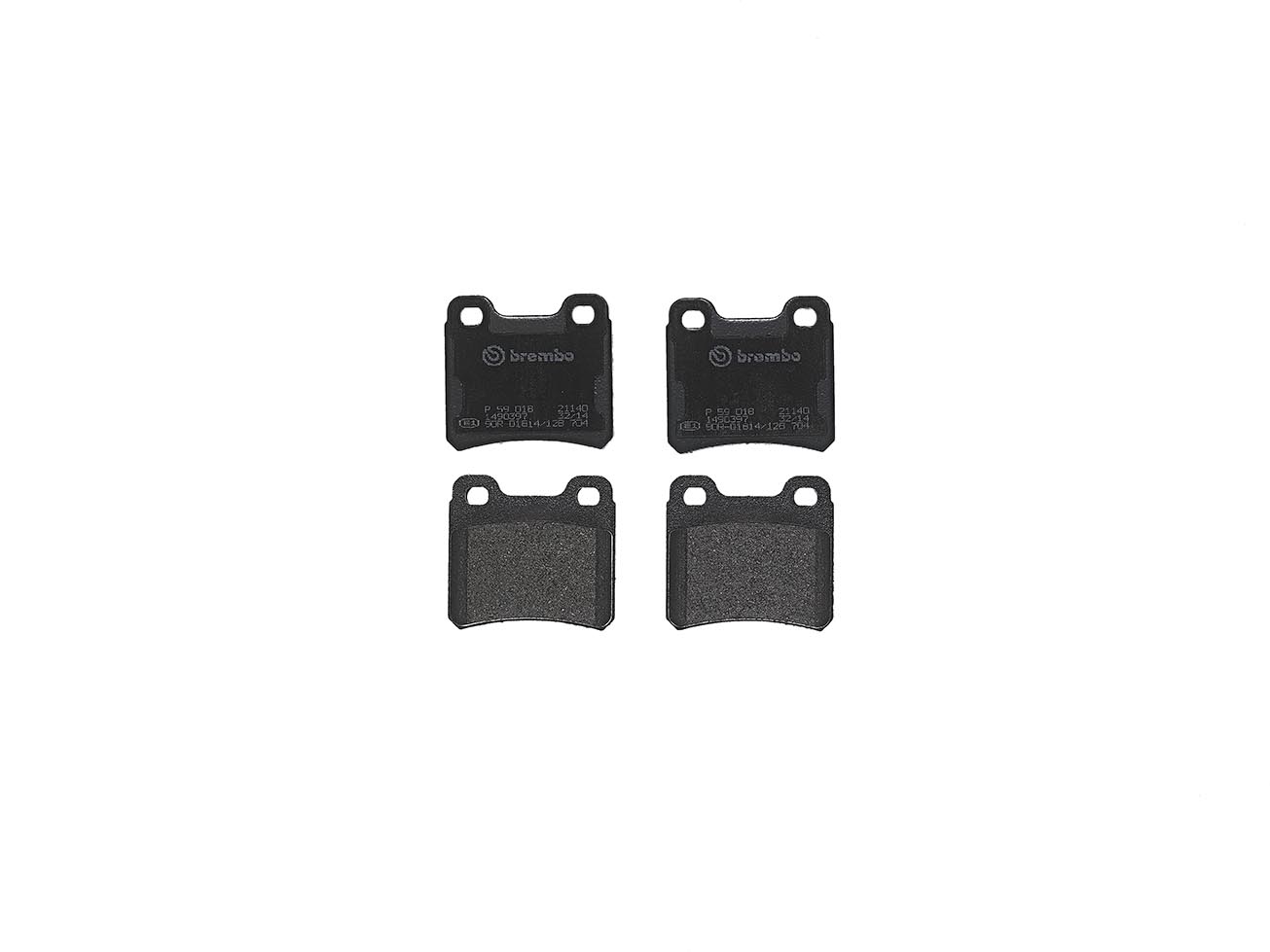Pastiglie freno BREMBO P59018