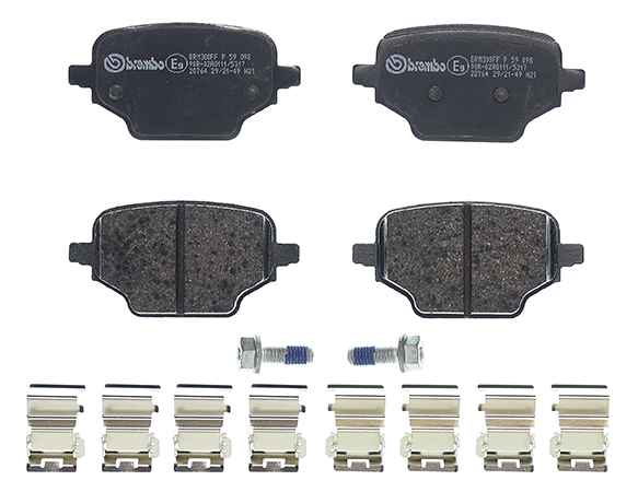 Pastiglie freno BREMBO P59098