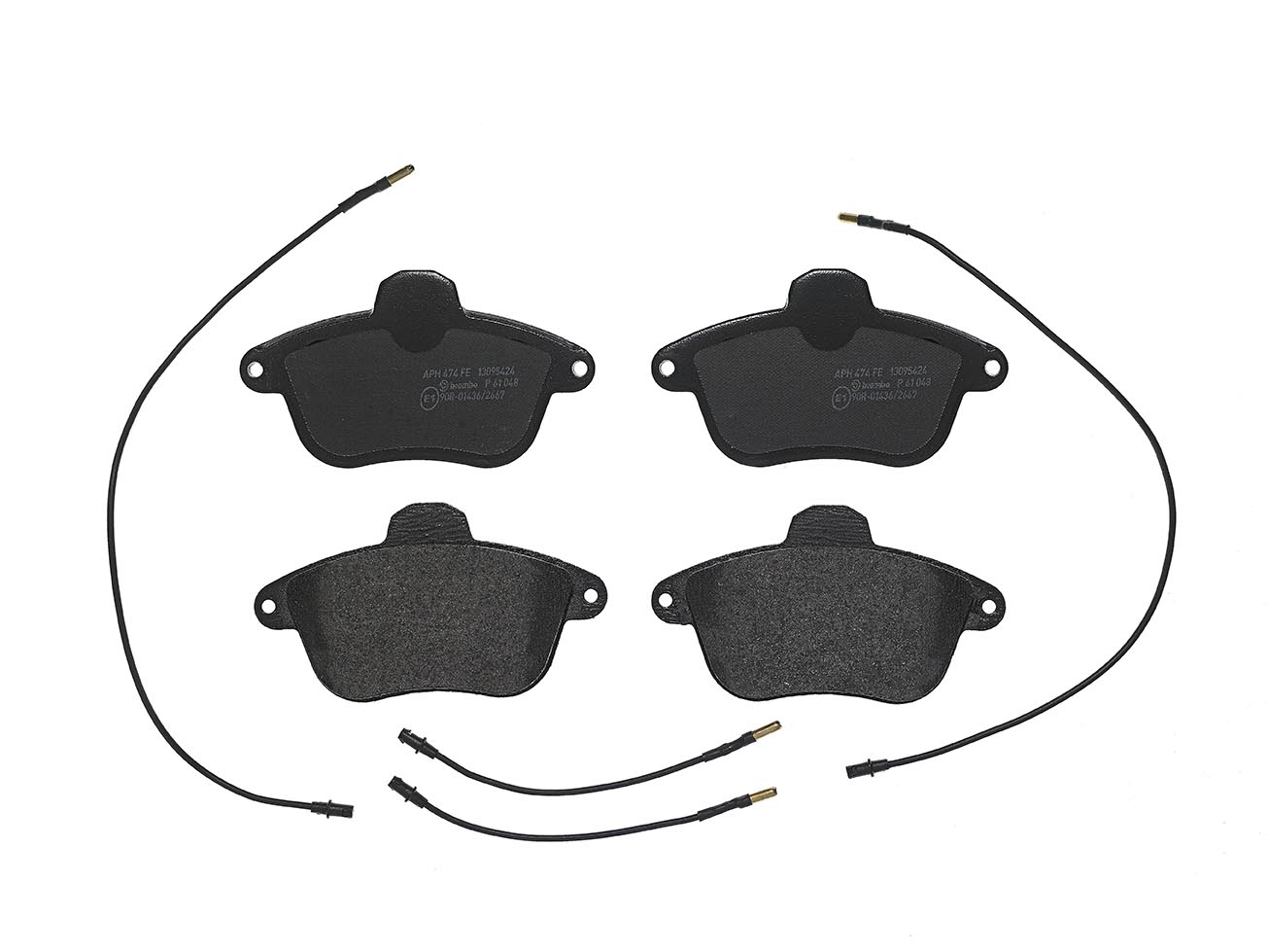 Pastiglie freno BREMBO P61048