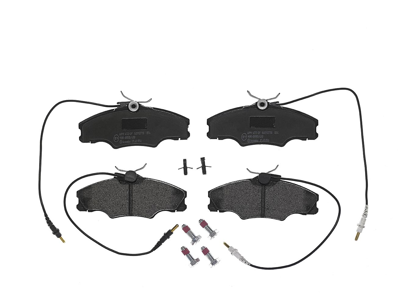 Pastiglie freno BREMBO P61056