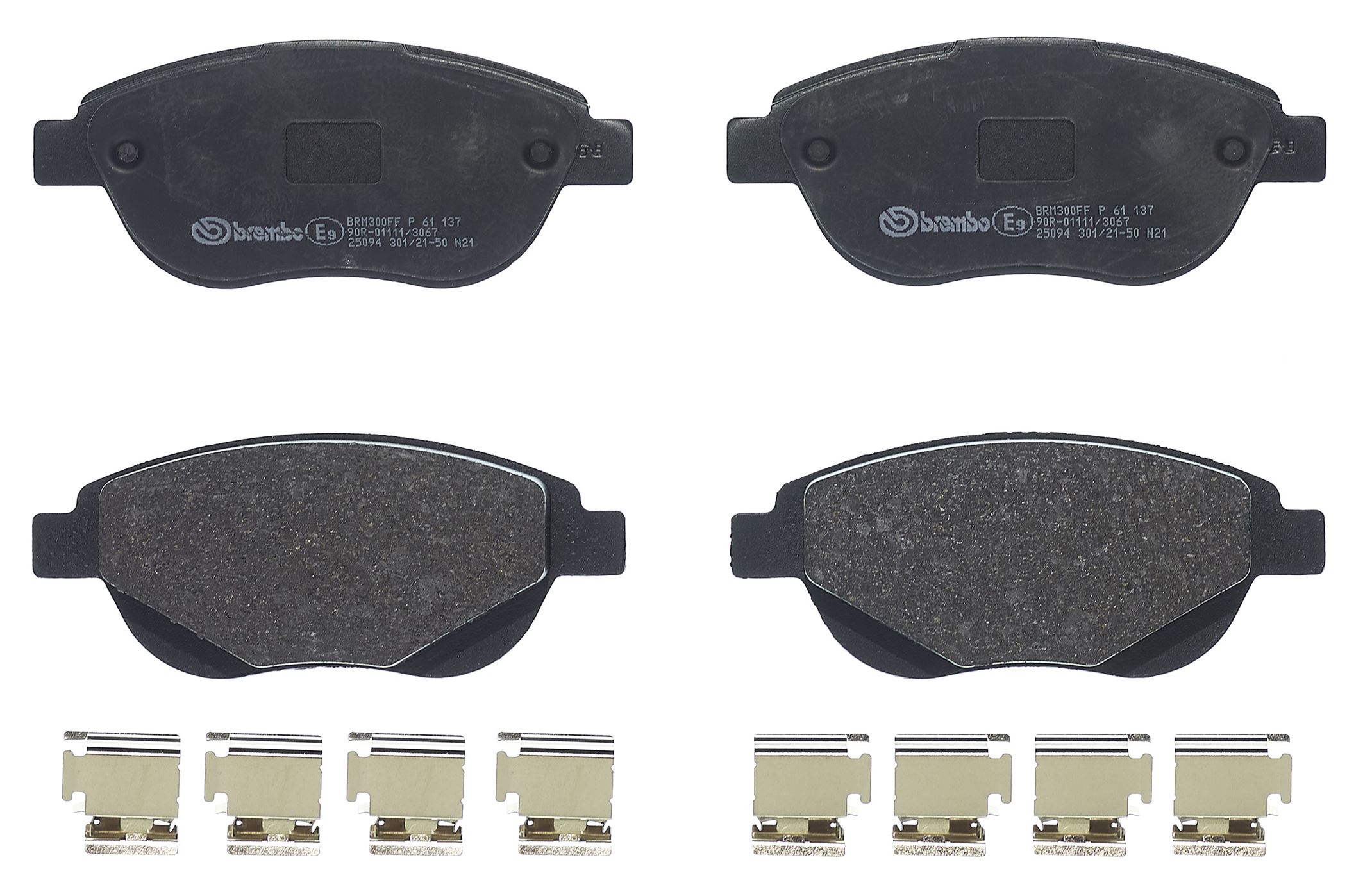 Pastiglie freno BREMBO P61137