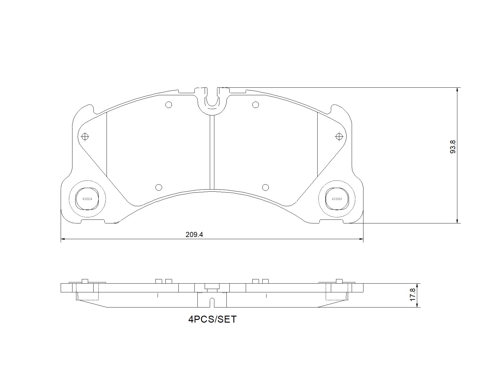 Pastiglie freno BREMBO P65046