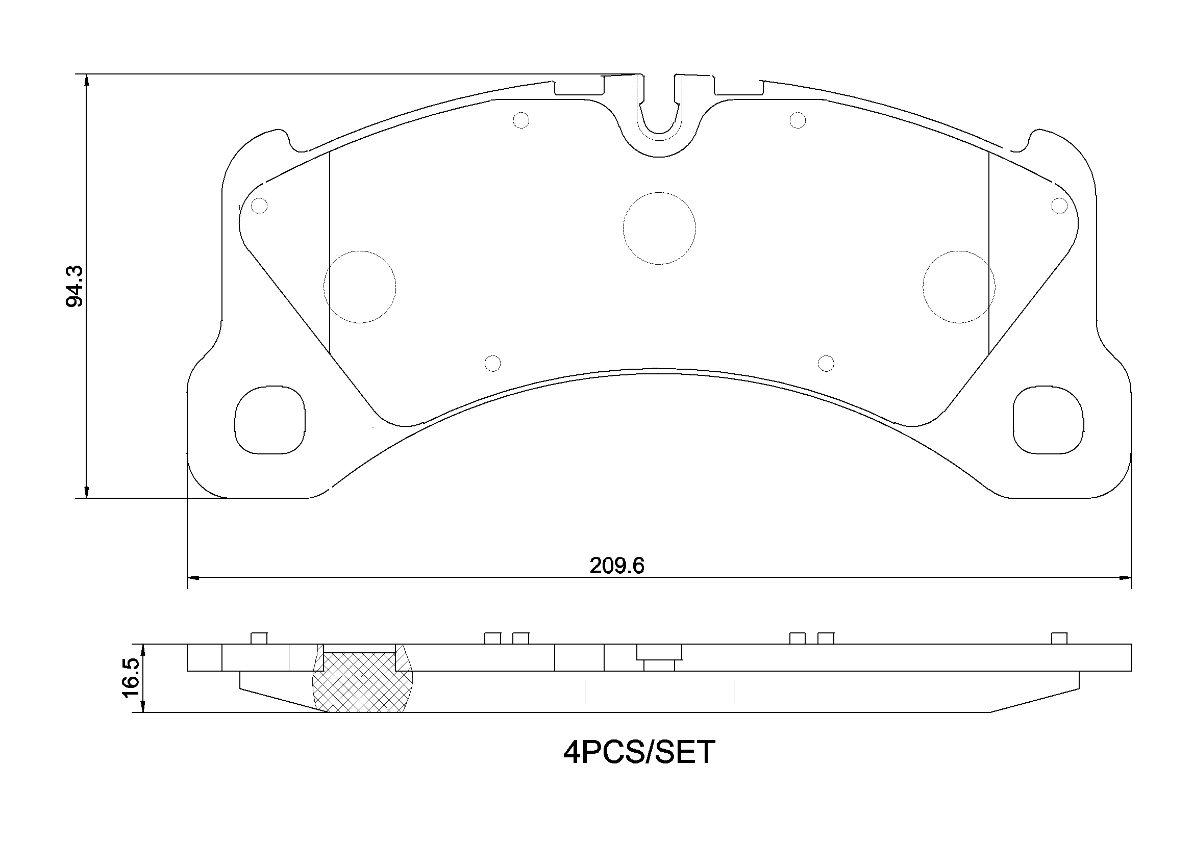 Pastiglie freno BREMBO P65047