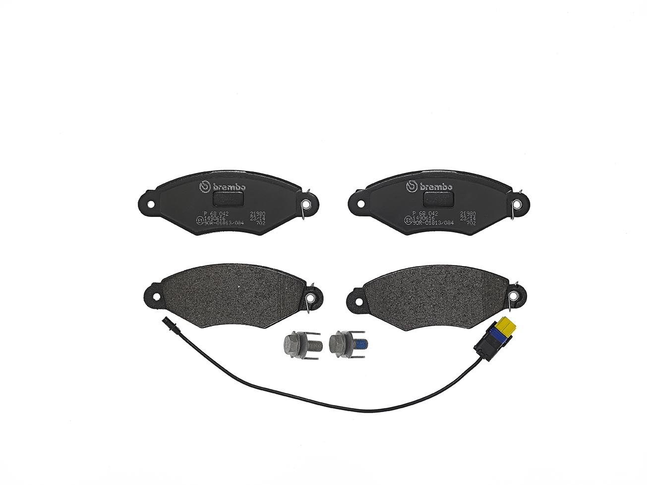 Pastiglie freno BREMBO P68042