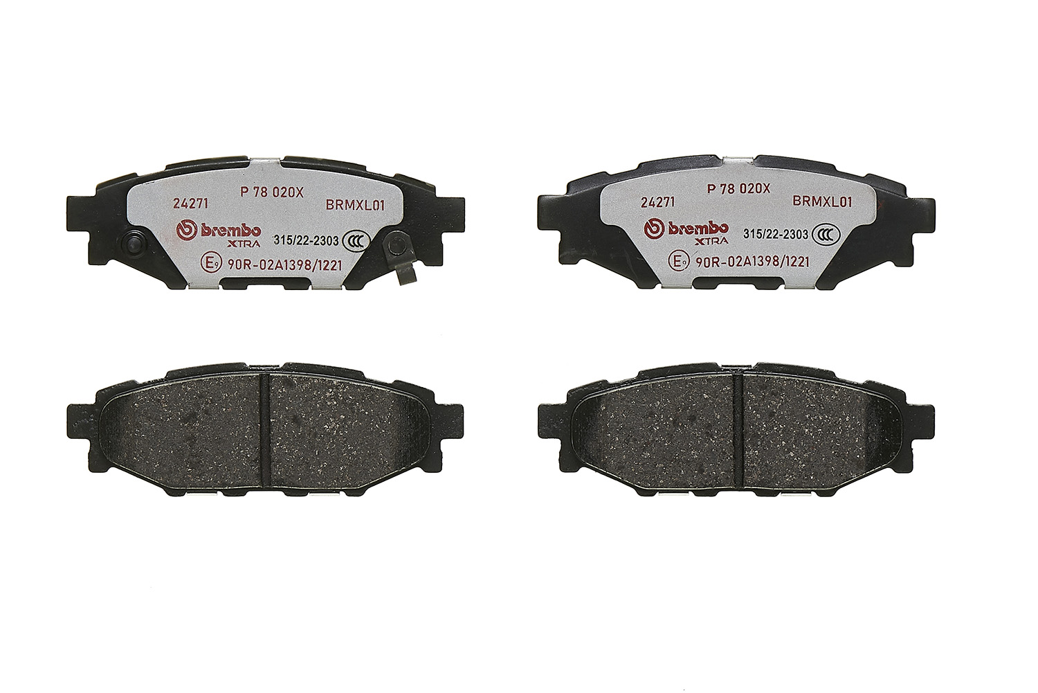 Pastiglie freno BREMBO P78020X