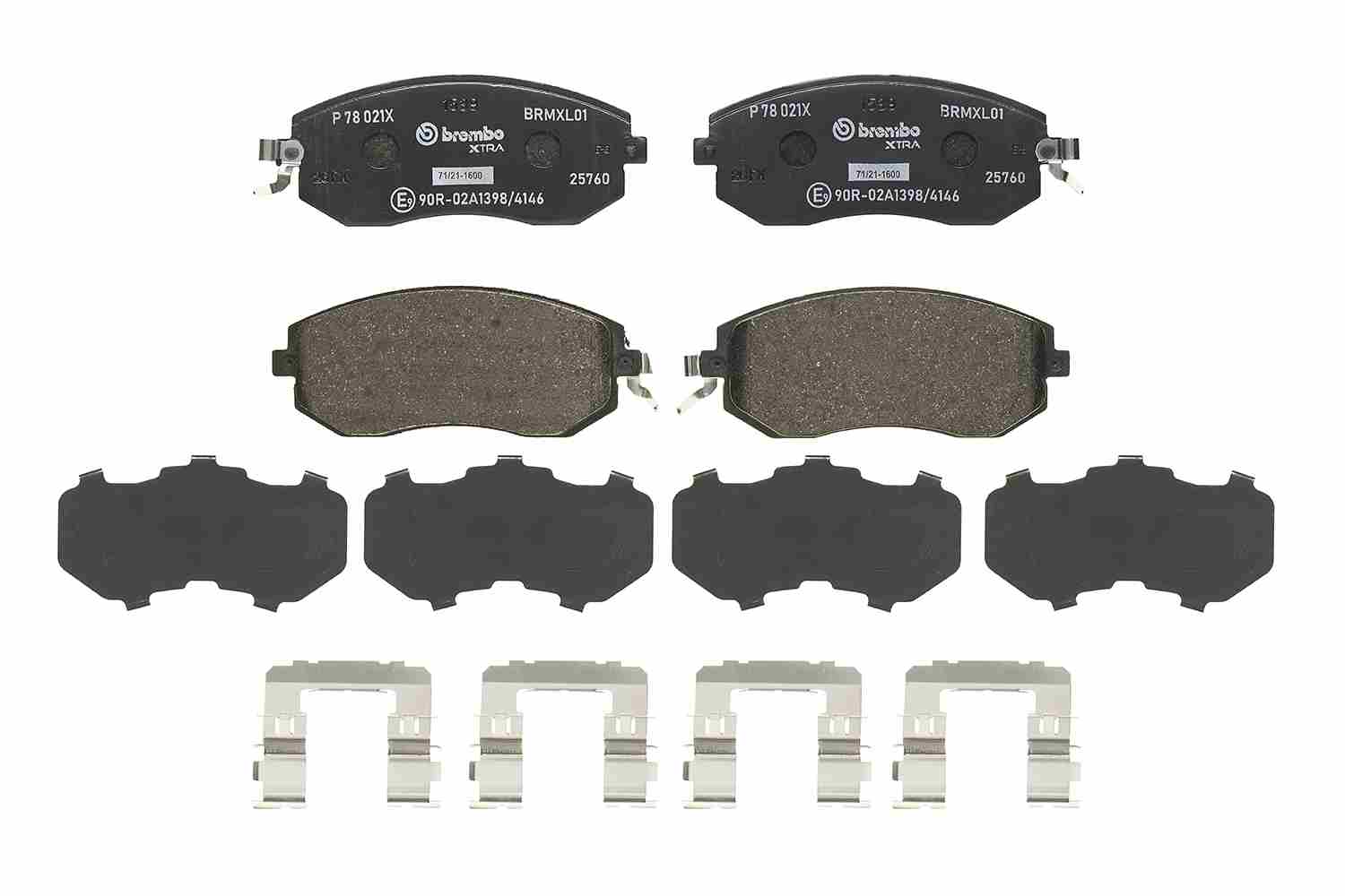 Pastiglie freno BREMBO P78021X