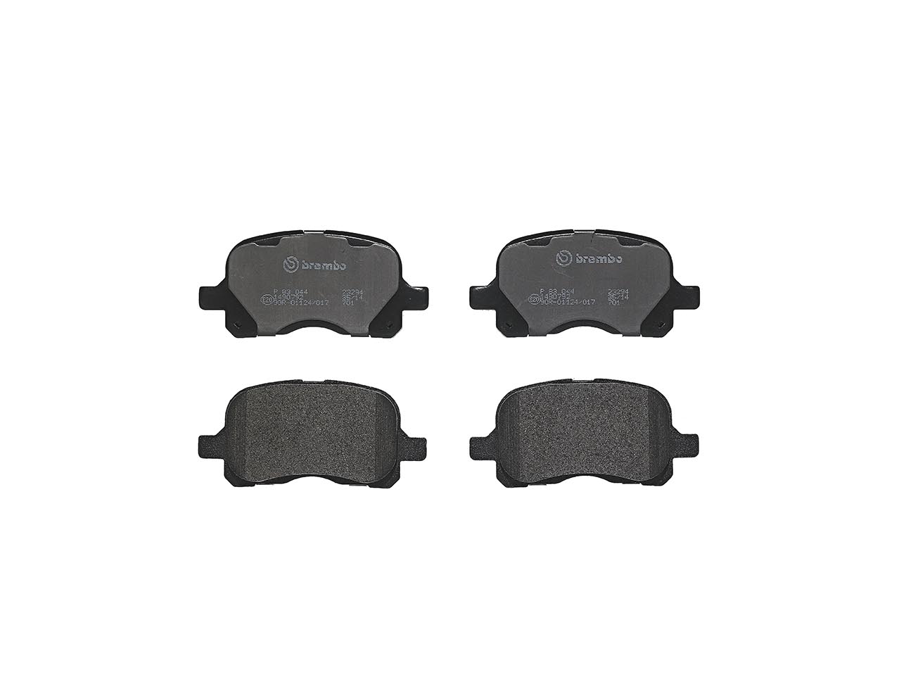 Pastiglie freno BREMBO P83044