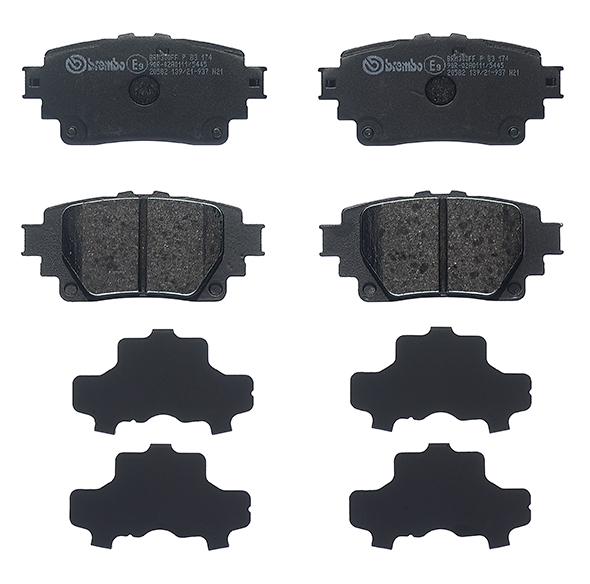 Pastiglie freno BREMBO P83174