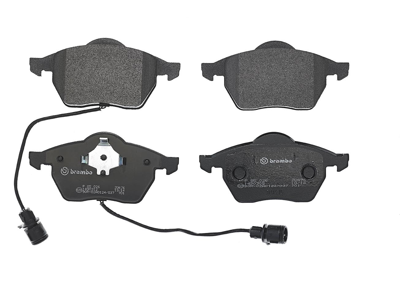Pastiglie freno BREMBO P85026